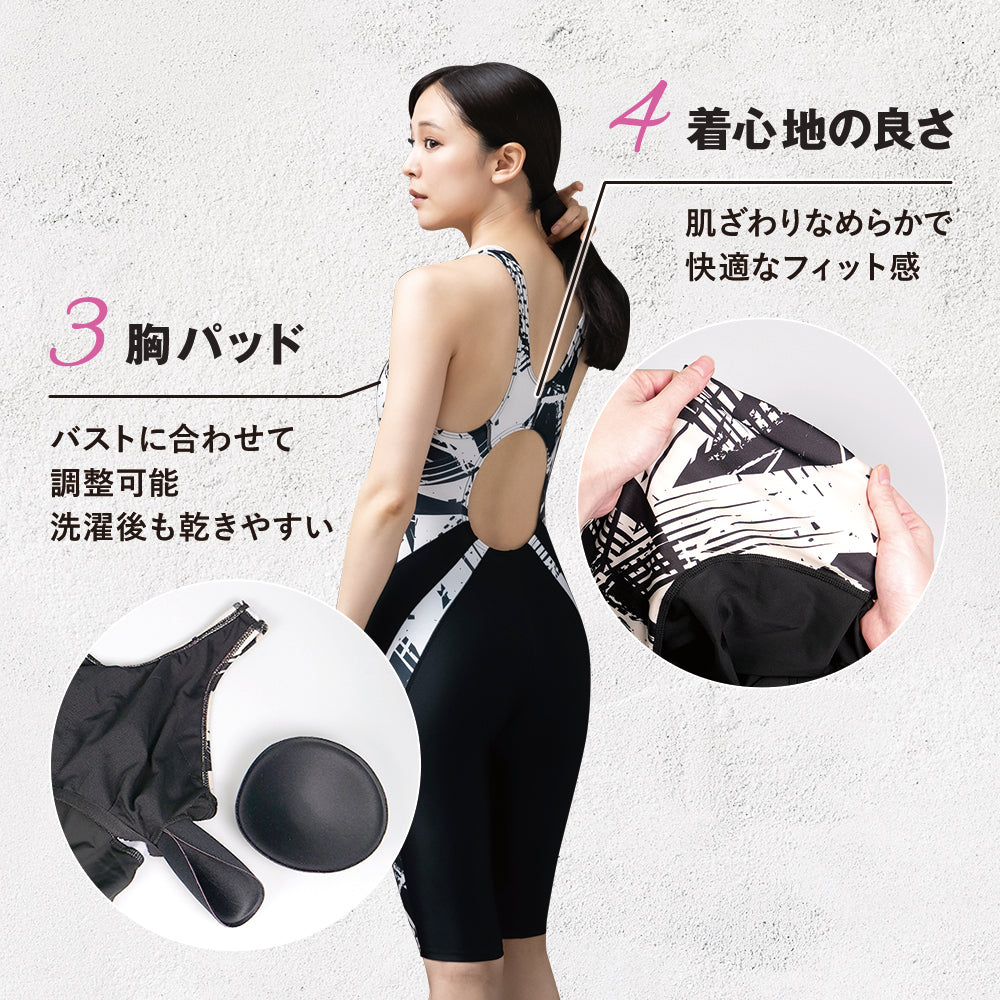 SPOXIA 競泳水着 幾何学|カラダノミライ自然通販【公式】