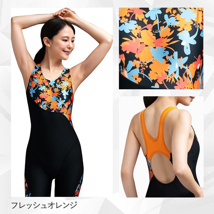 SPOXIA 競泳水着 花柄|レディース フィットネス水着|カラダノミライ自然通販【公式】