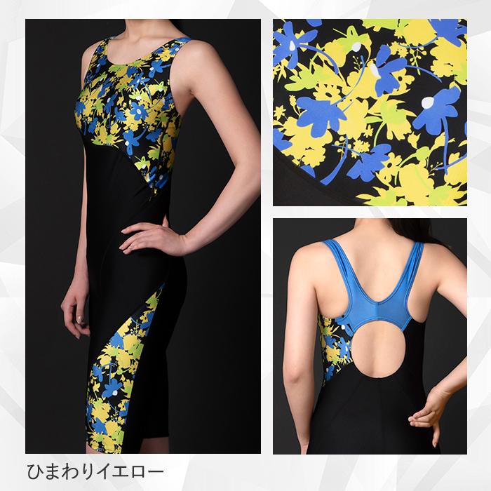 SPOXIA 競泳水着 花柄|レディース フィットネス水着|カラダノミライ自然通販【公式】