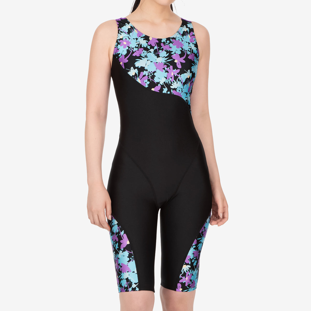 SPOXIA 競泳水着 花柄|レディース フィットネス水着|カラダノミライ自然通販【公式】