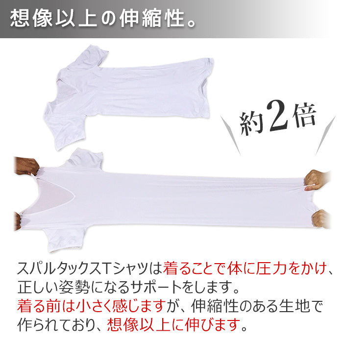 SPALTAX 加圧シャツ 半袖｜カラダノミライ自然通販【公式】