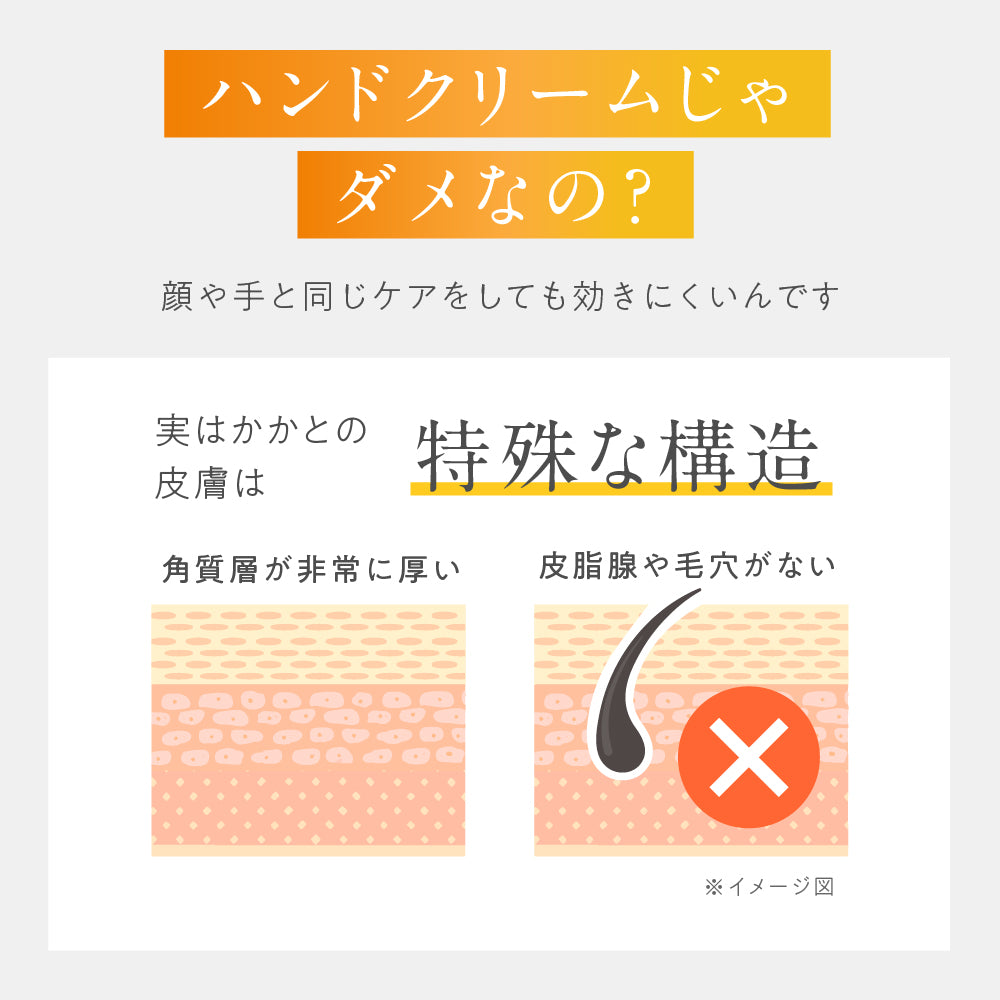 ウルンラップ かかとクリーム 無香料 50グラム｜カラダノミライ自然通販【公式】