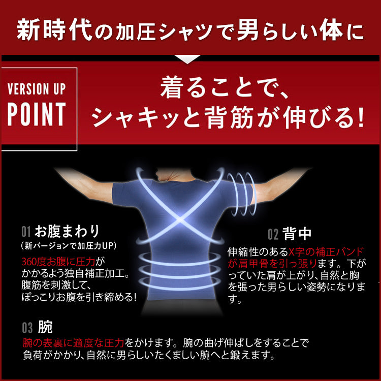 SPALTAX 加圧シャツ 半袖 加圧インナー｜カラダノミライ自然通販【公式】