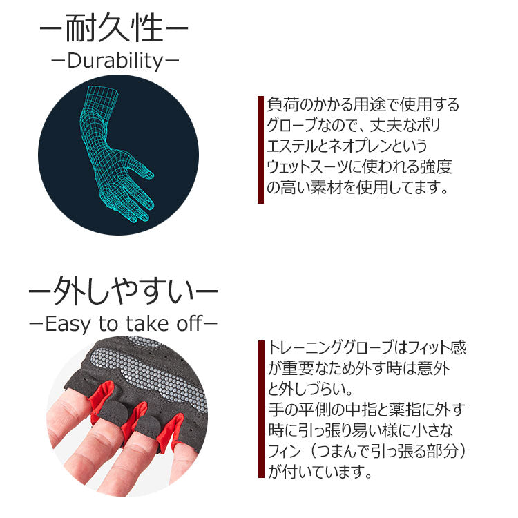 LAVA トレーニンググローブセット カットアウト トレーニング グローブ